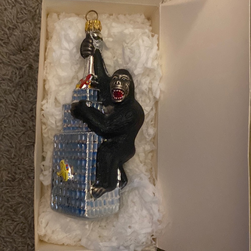 King Kong Christmas Ornament